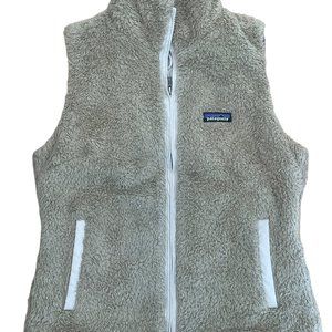 Patagonia Los Gatos Chenille Teddy Bear Vest Medium